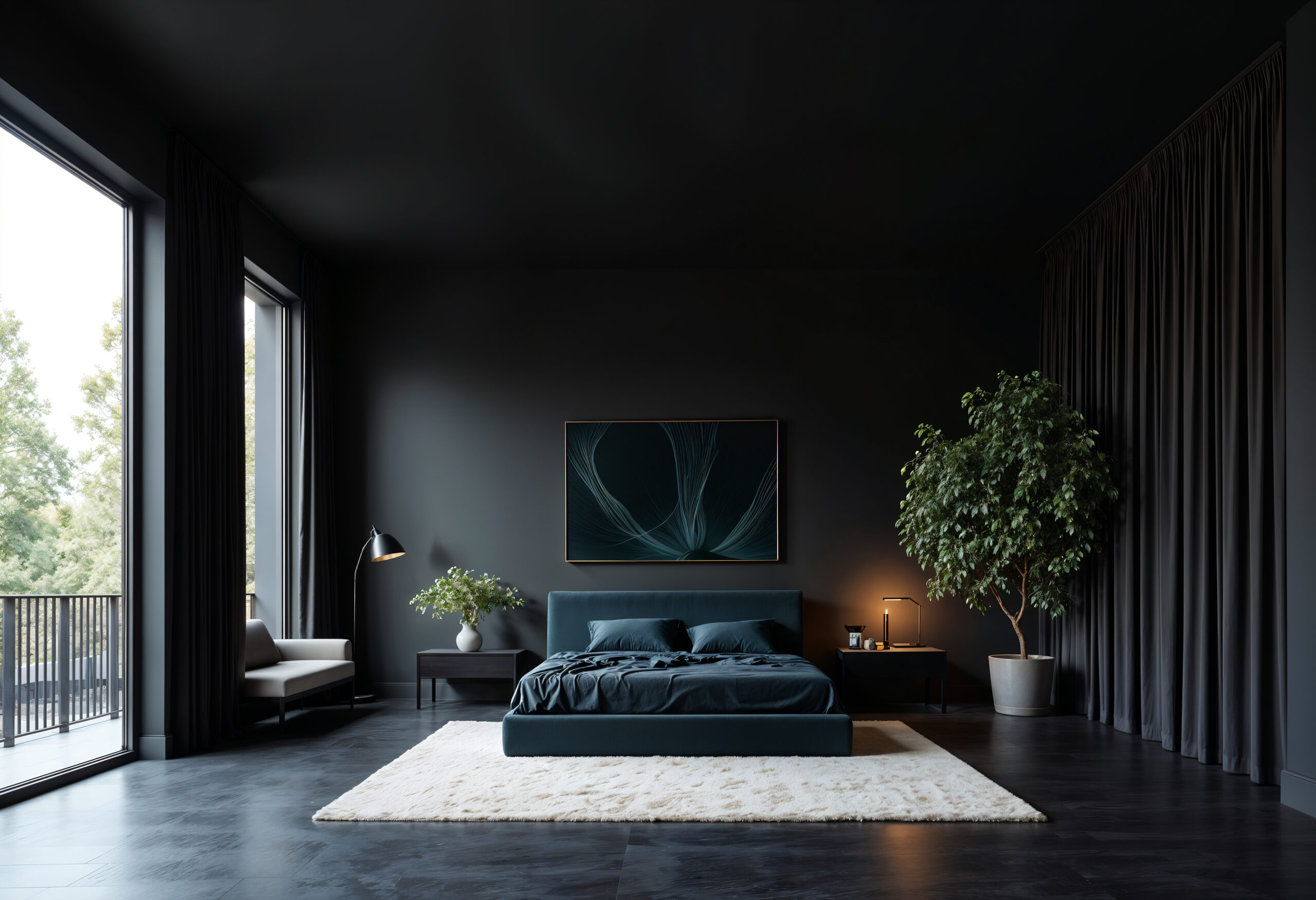 elegant-black-minimal-interior-design